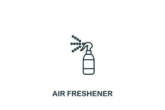 Air Freshener Icon: Graphics and Icons for Creative Design