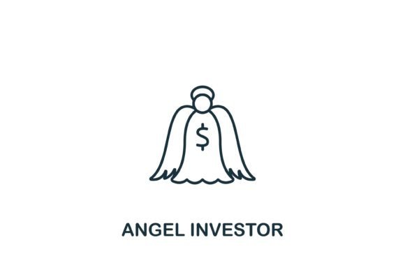 Angel Investor Icon Graphics and Icons
