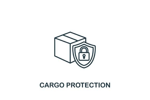 Cargo Protection Icon Graphics and Icons