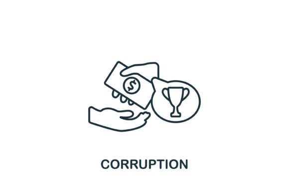 Corruption Icon: Graphics and Icons for Branding