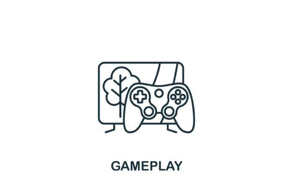 Gameplay Icon: Graphics and Icons for Local Business