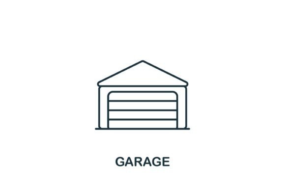 Garage Icon Graphics and Icons