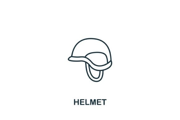 Helmet Icon Graphics and Icons