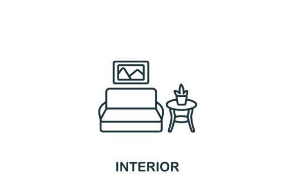 Interior Icon: Graphics and Icons for Real Projects