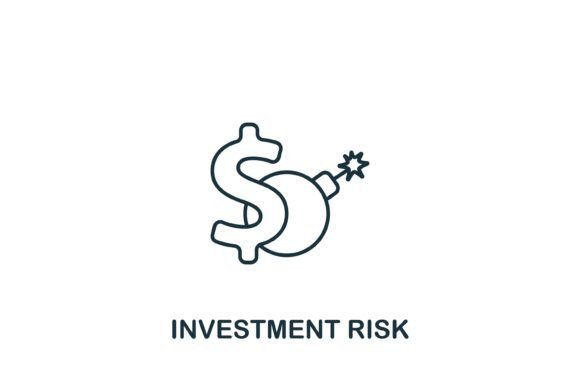 Investment Risk Icon: Graphics and Icons for Local Business
