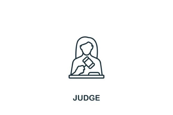 Judge Icon: Graphics and Icons for Creative Design