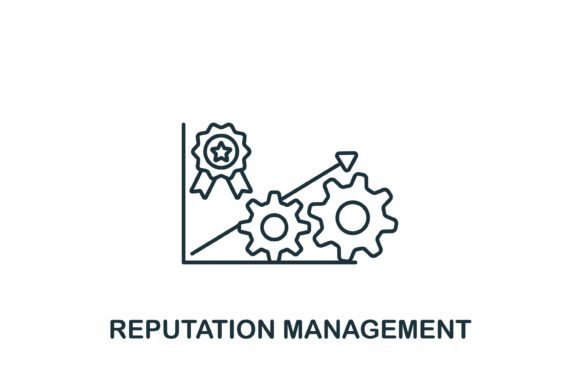 Reputation Management Icon: Graphics and Icons for Real Projects