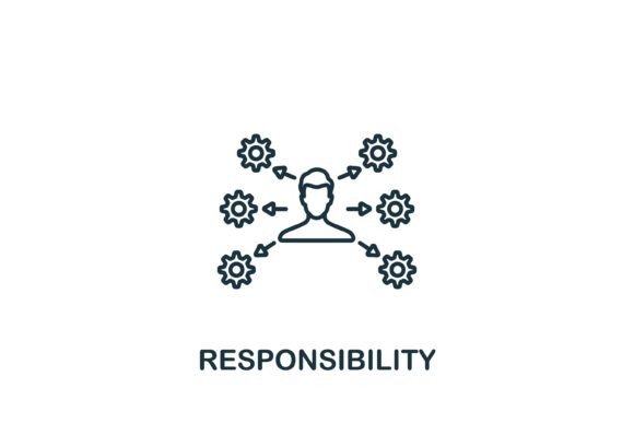 Responsibility Icon: Graphics and Icons for Branding