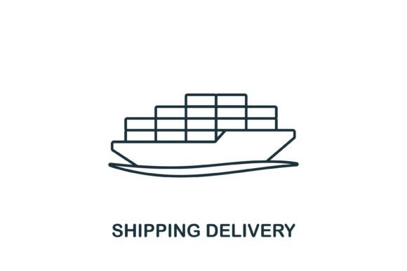 Shipping Delivery Icon Graphics and Icons