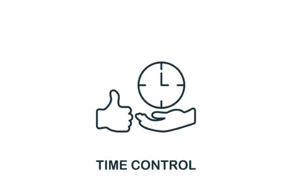 Time Control Icon Graphics and Icons